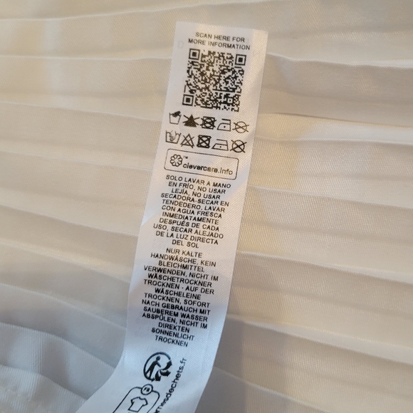 Asos Twill Corset Mini Dress With Lace Up & Pleated Skirt Floral Pink White 14 - Picture 11 of 16